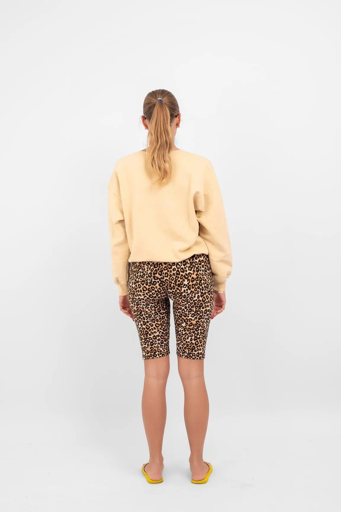 Alma Cykel Shorts - Leopard