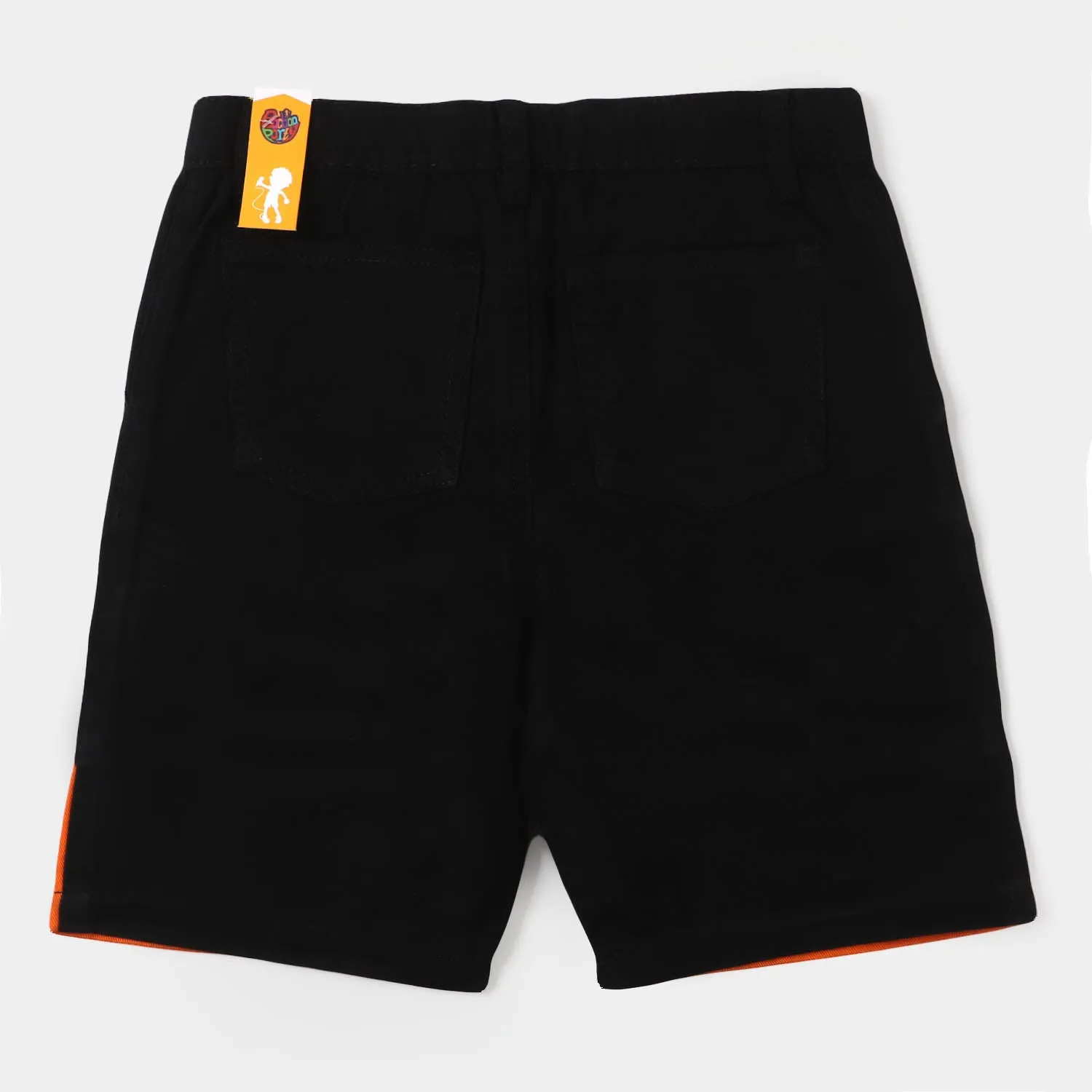 Boys Cotton Short Core - BLACK