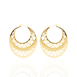 Braelynn 14k Braided Hoops