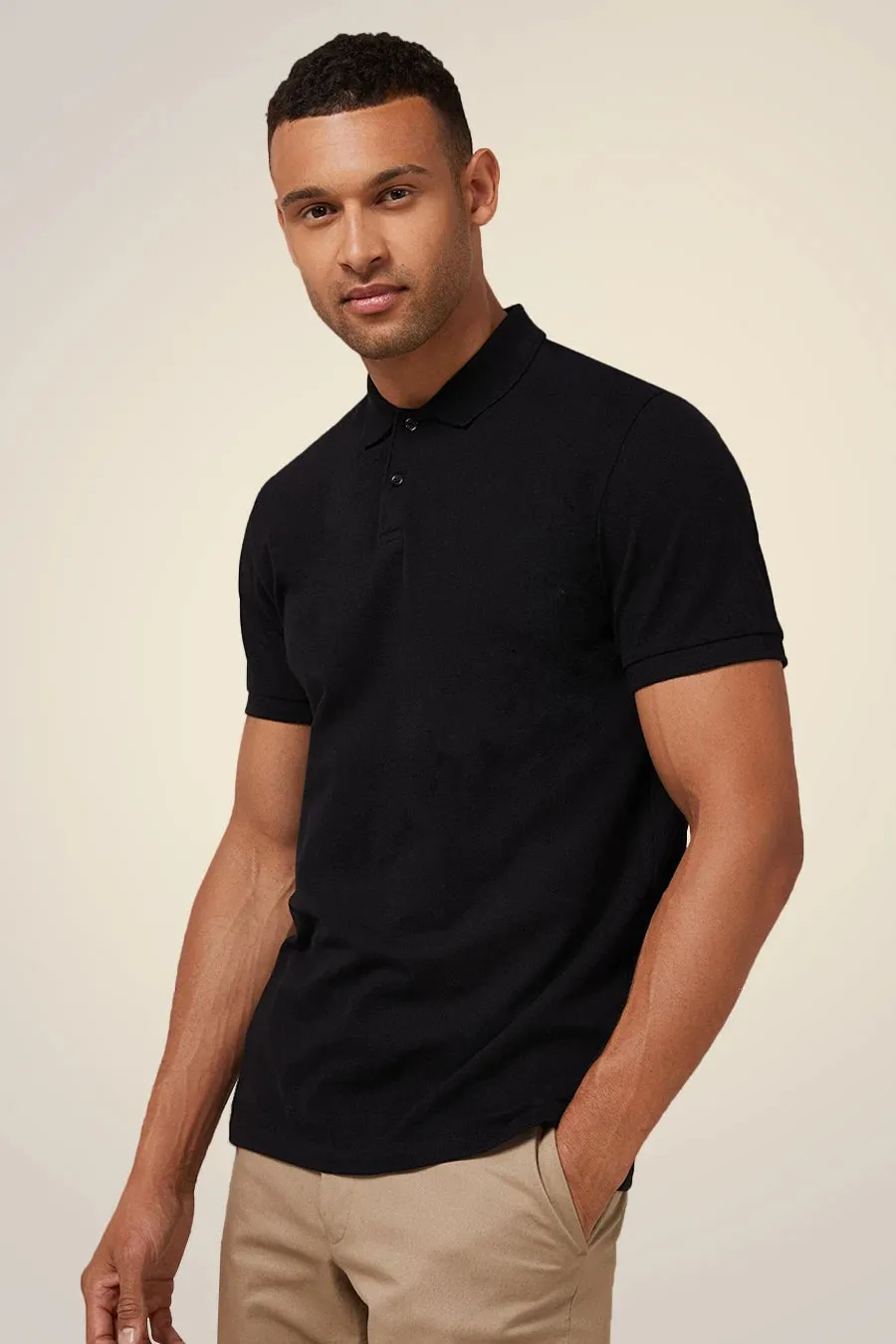 Classic Polo in Black