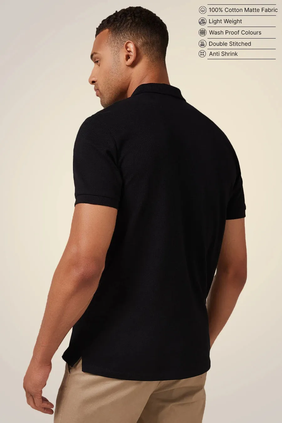 Classic Polo in Black