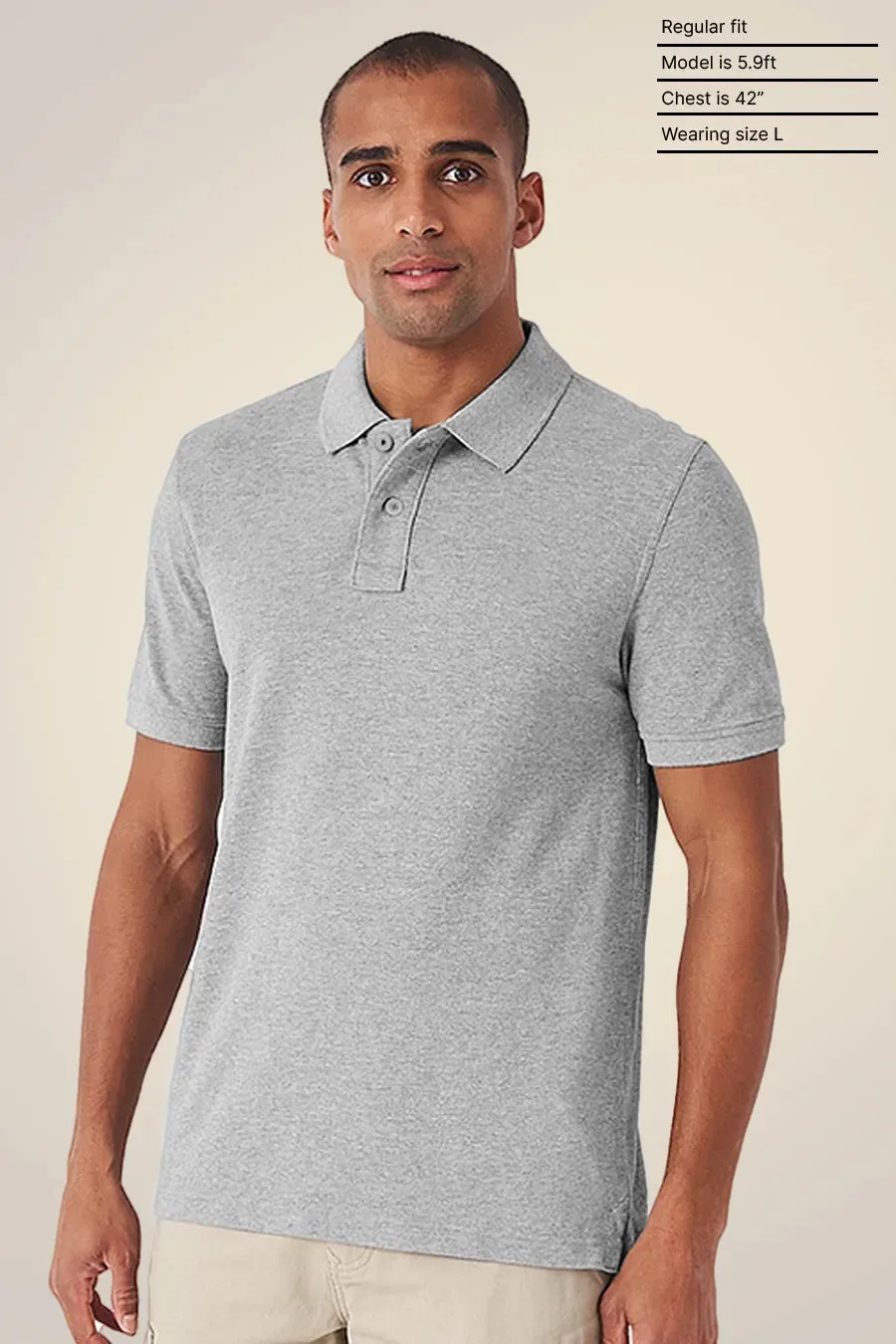 Classic Polo in Grey