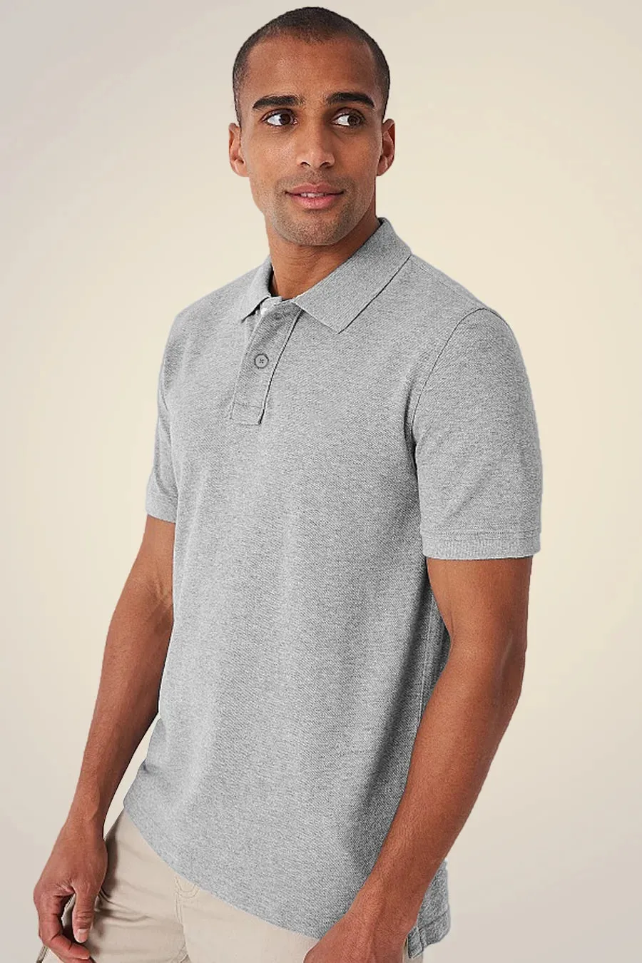 Classic Polo in Grey