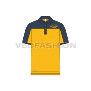 Download Mens Classic Polo Shirt Vector Sketch