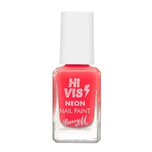 Hi Vis Neon Nail Paint | Coral Blaze