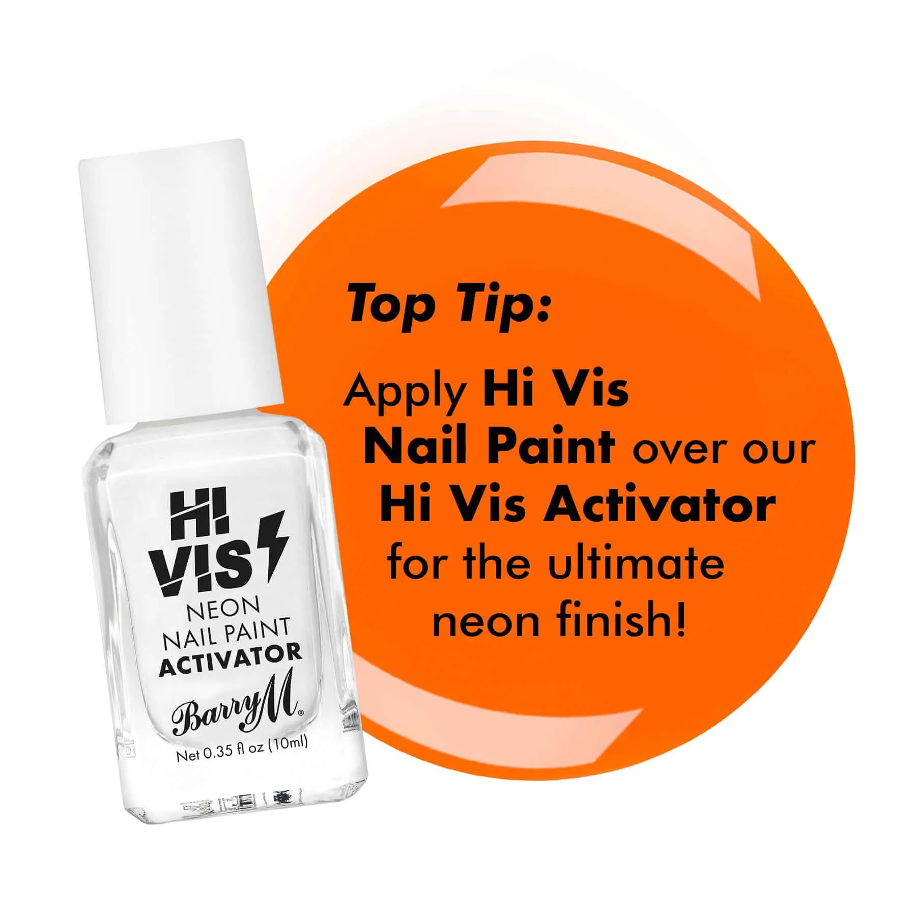 Hi Vis Neon Nail Paint | Outrageous Orange