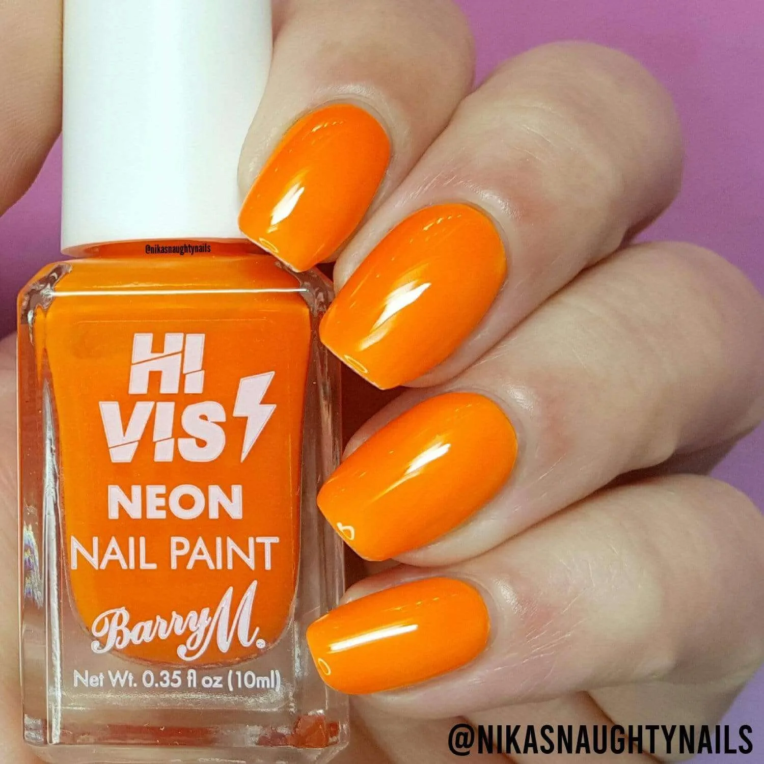 Hi Vis Neon Nail Paint | Outrageous Orange