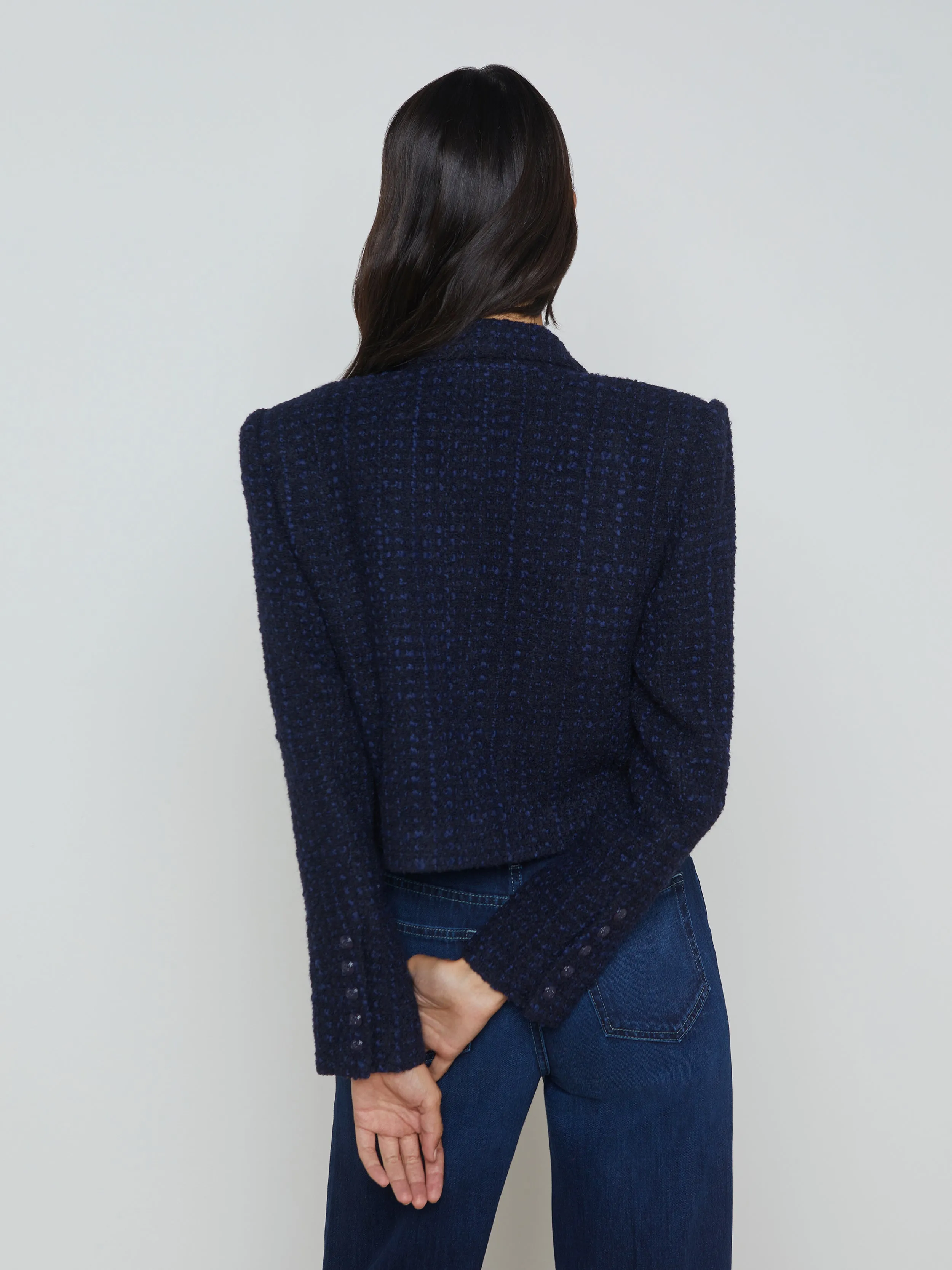 Lila Open-Front Blazer