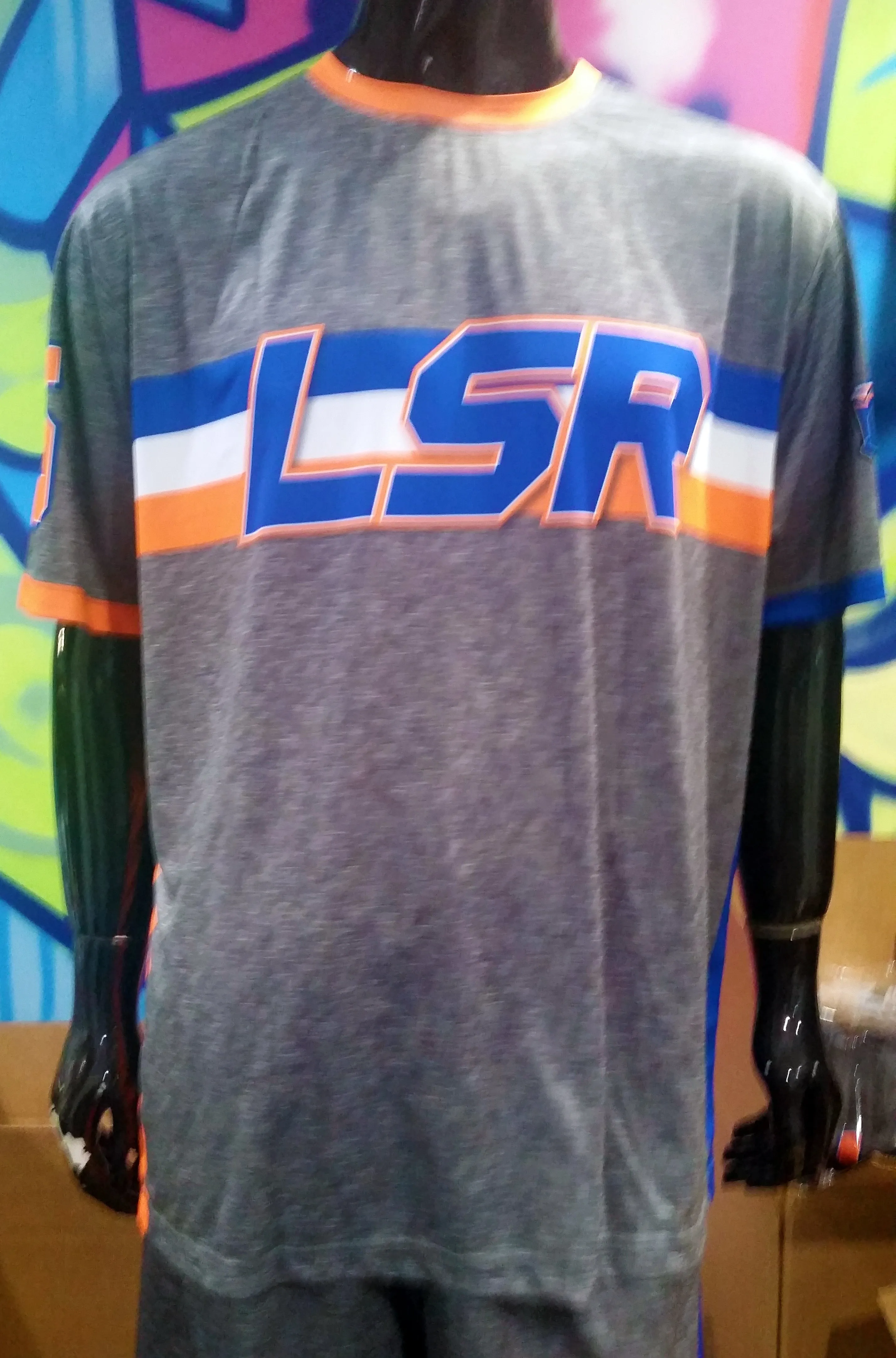 LSR, Heather Gray - Full-Dye Jersey, Hat & Shorts