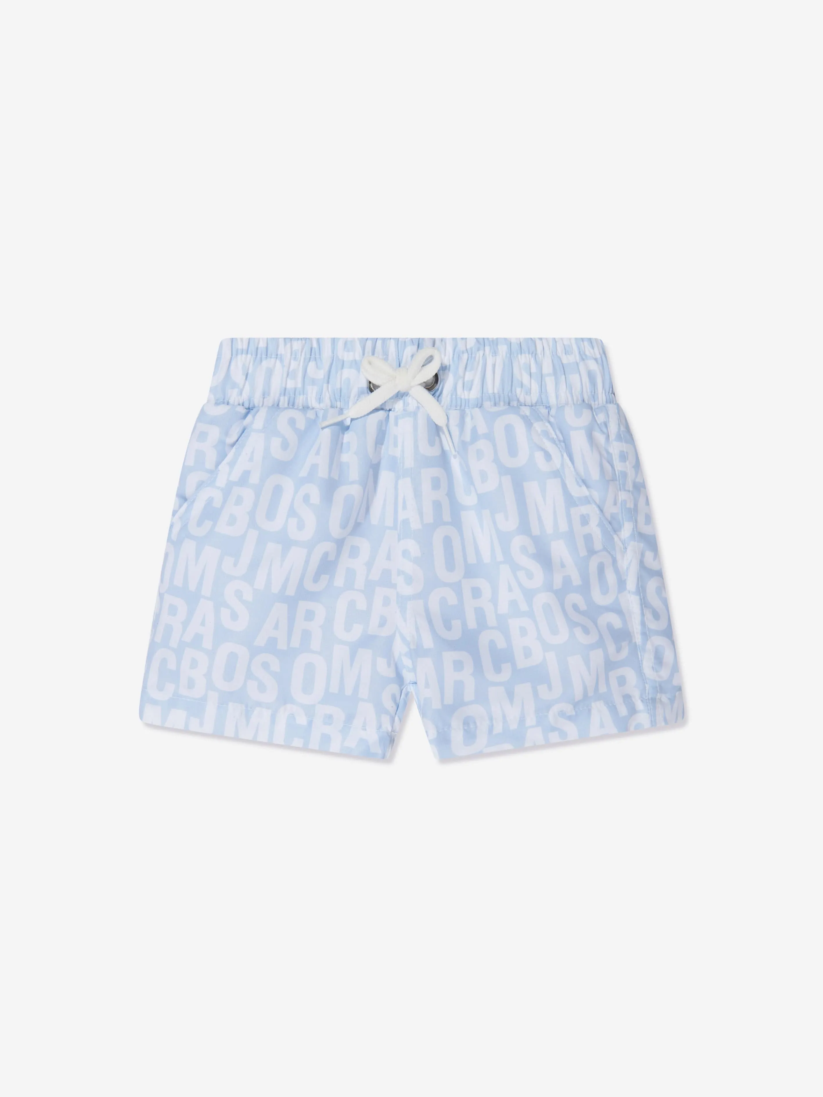 MARC JACOBS Baby Boys Logo Swim Shorts in Blue