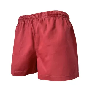 Maroon Rugby Shorts