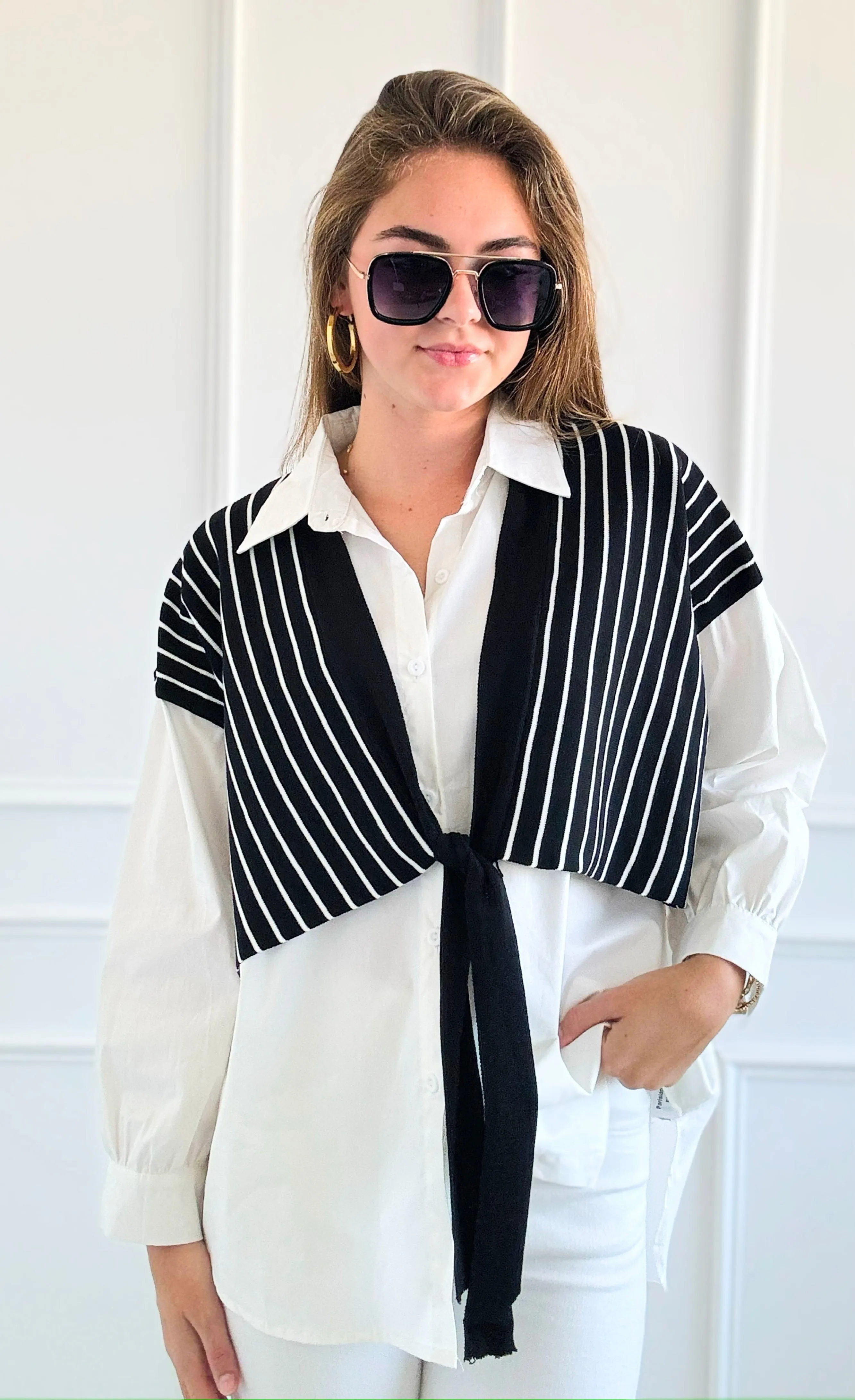 Parisian Layers Button Down