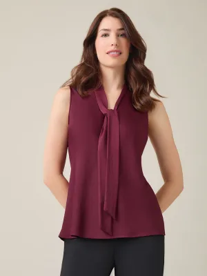 Plus Audrey Blouse, Satin