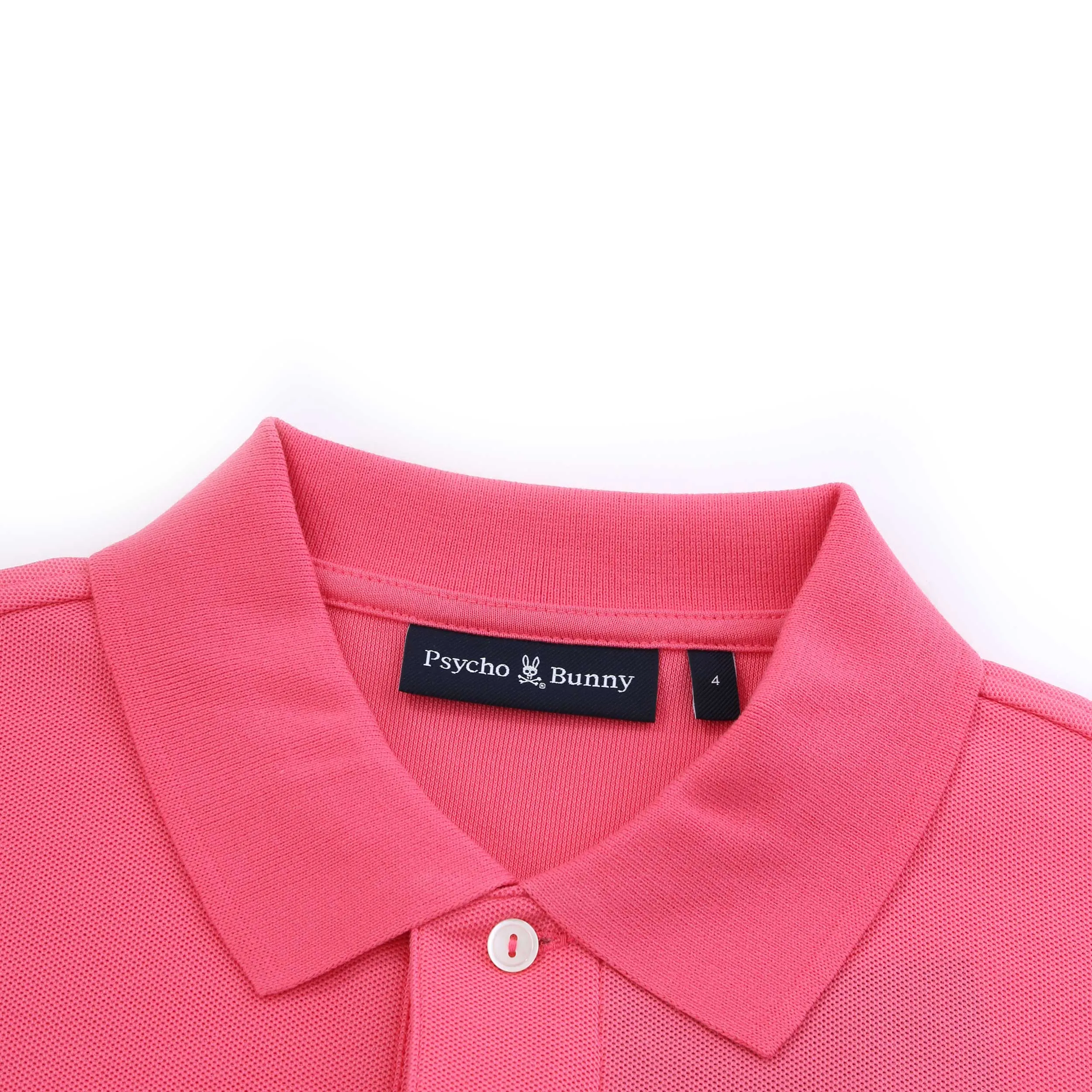 Psycho Bunny Classic Polo Shirt in Camellia Rose Pink