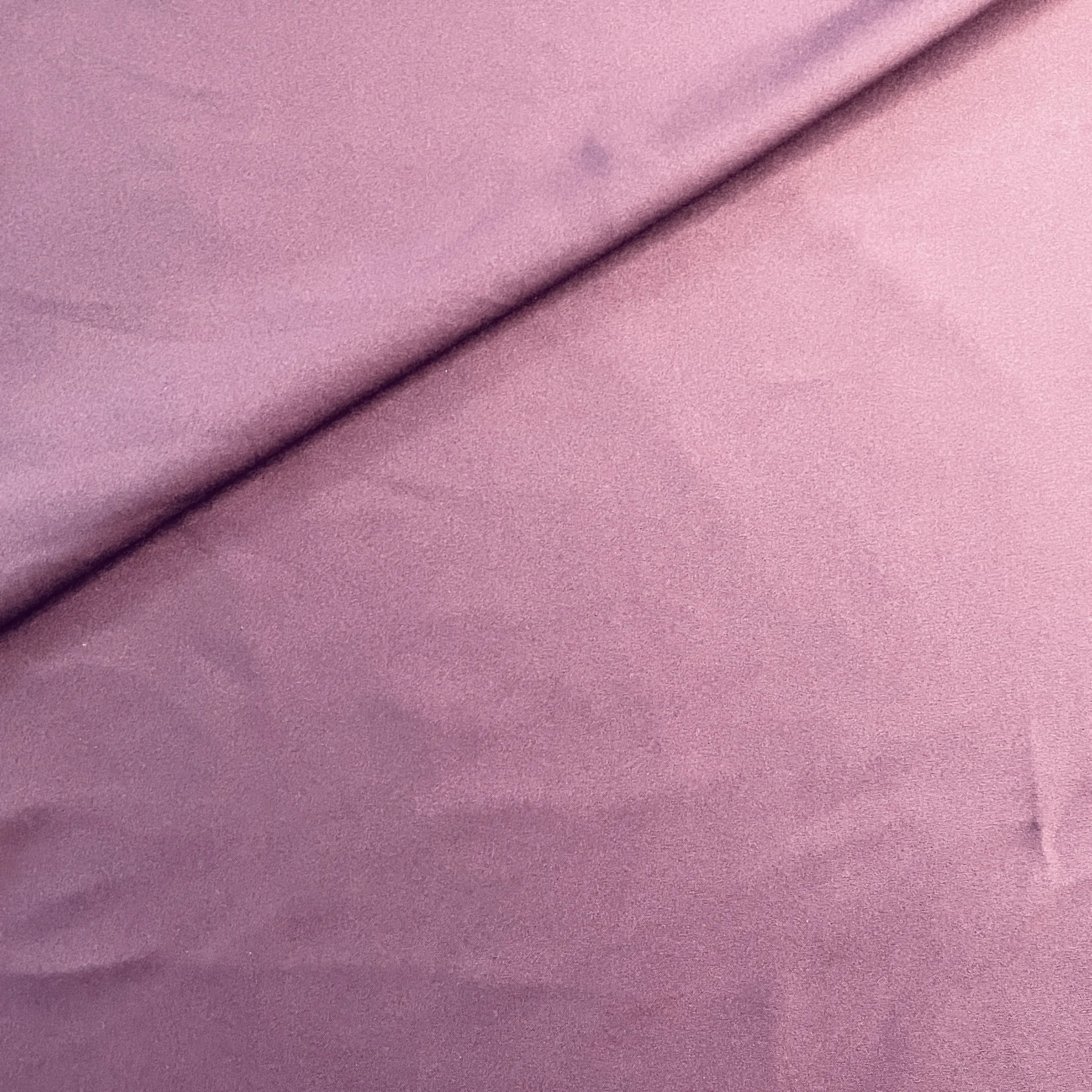 Purple Solid Butter Crepe Fabric