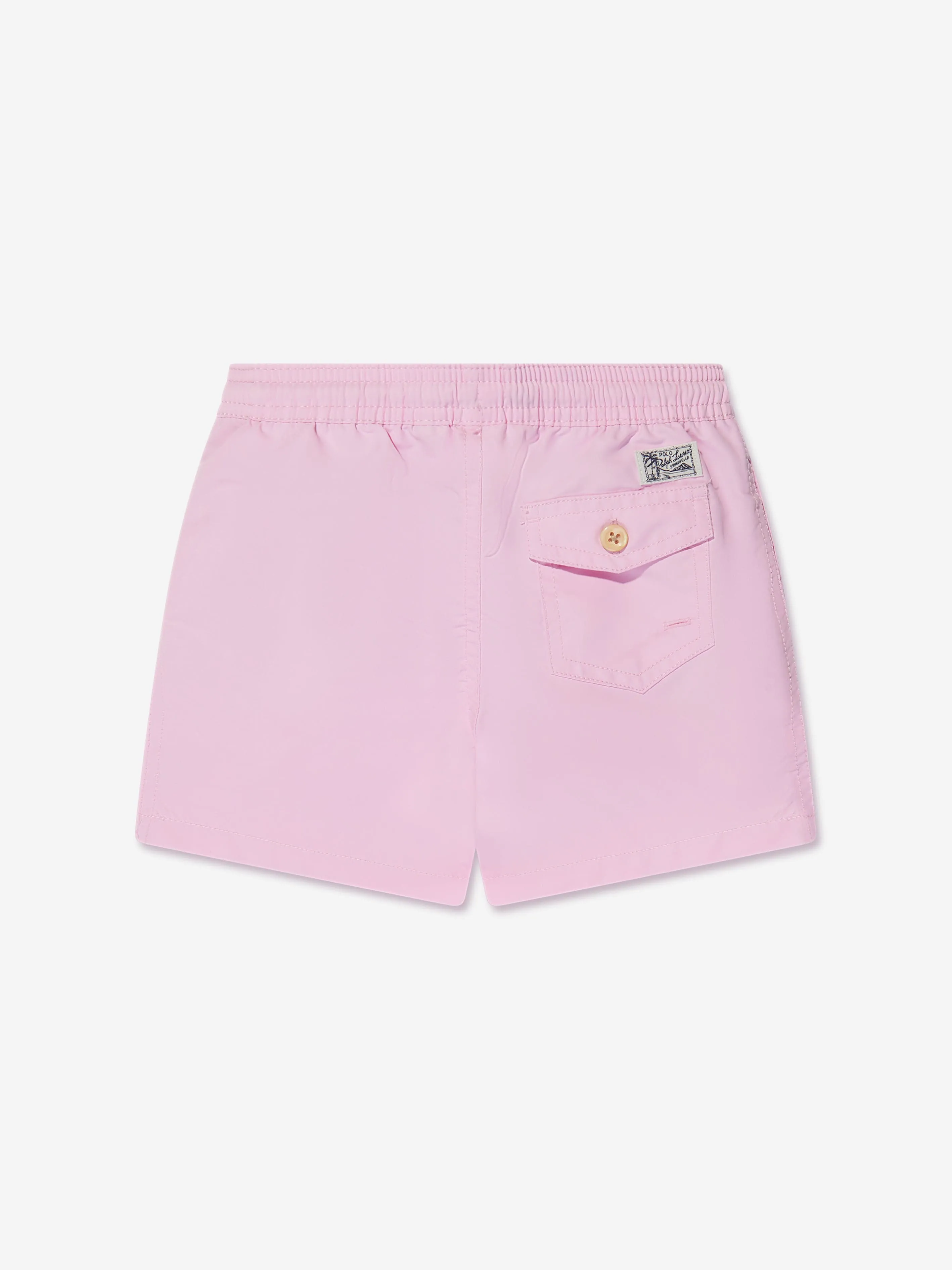 Ralph Lauren Boys Logo Swim Shorts in Pink