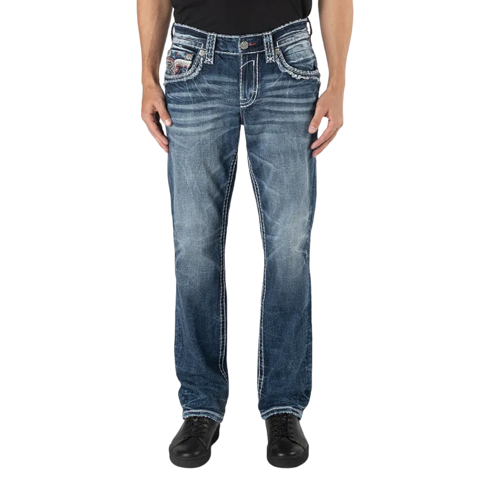 Rock Revival Men's Raelyn Bootcut Jeans