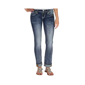 Rock Revival Women's Esther Straight Stretch Jean