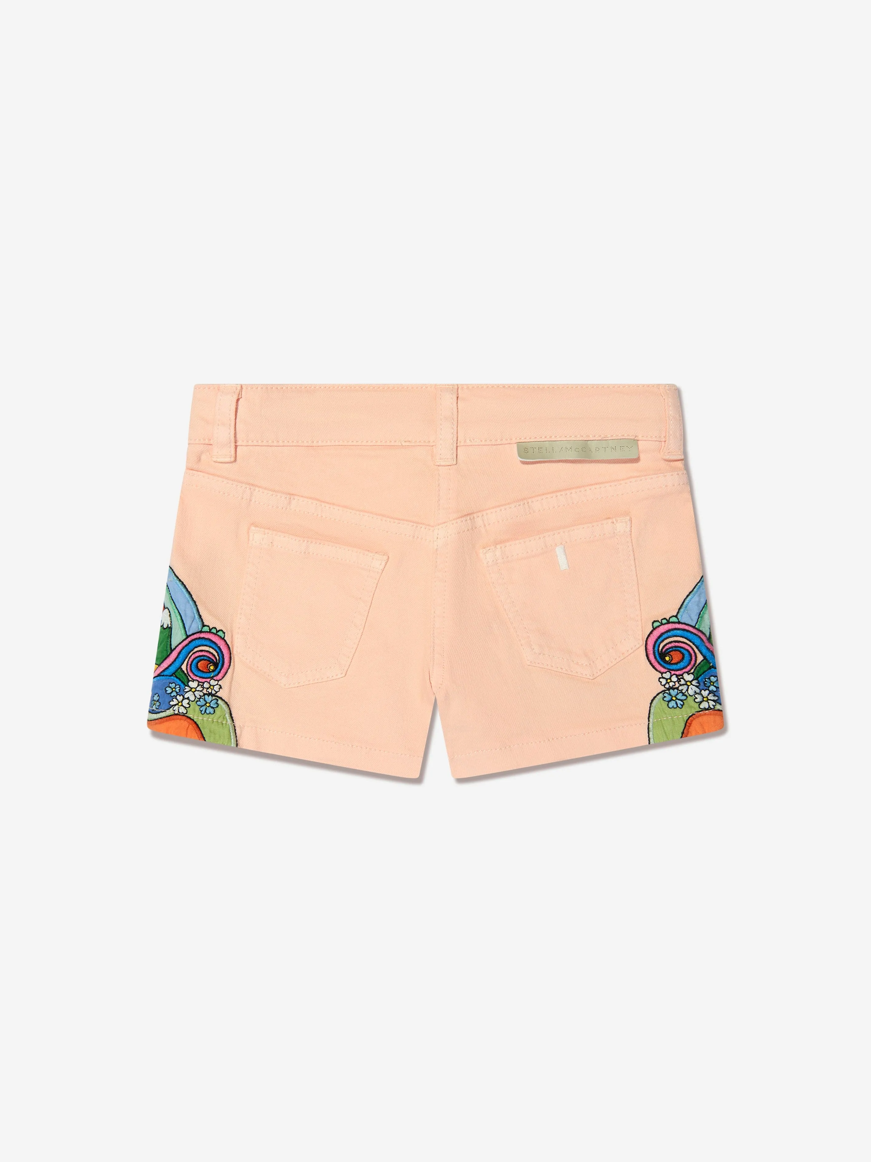 Stella McCartney Girls Graphic Shorts in Pink