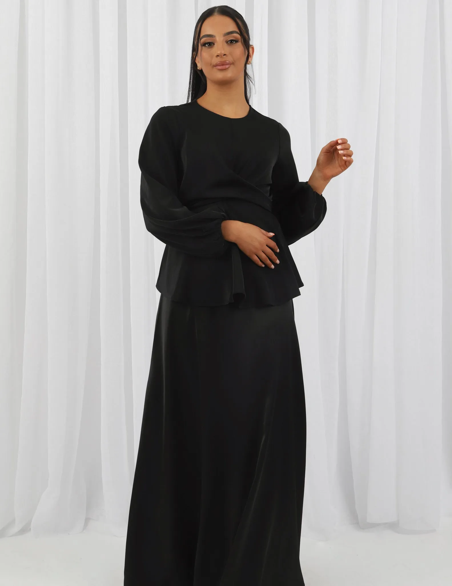 Valia Crossback Blouse