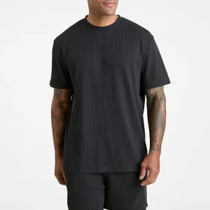 Waffle T-Shirt | Black