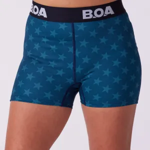 Women's Fly Fit Short - Stars